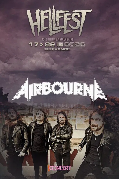 Airbourne : Au hellfest 2022 movie poster