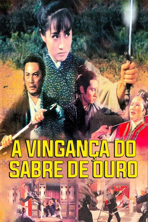Poster do filme A Vingança do Sabre de Ouro