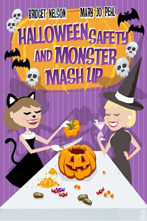 Bridget and Mary Jo's Halloween Safety and Monster Movie Mash-up movie poster