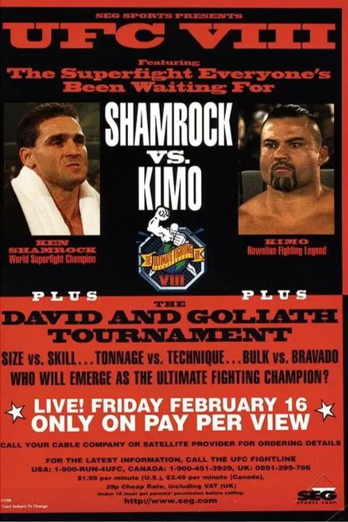 UFC 8: David vs. Goliath movie poster