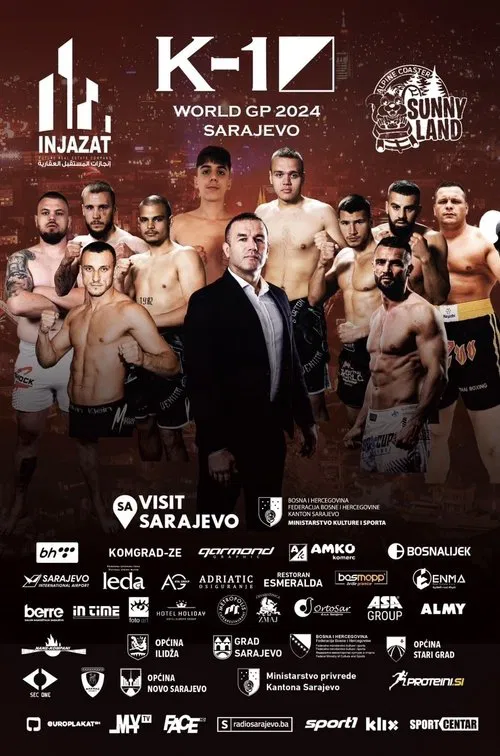 K-1 WORLD GP 2024 in Sarajevo movie poster