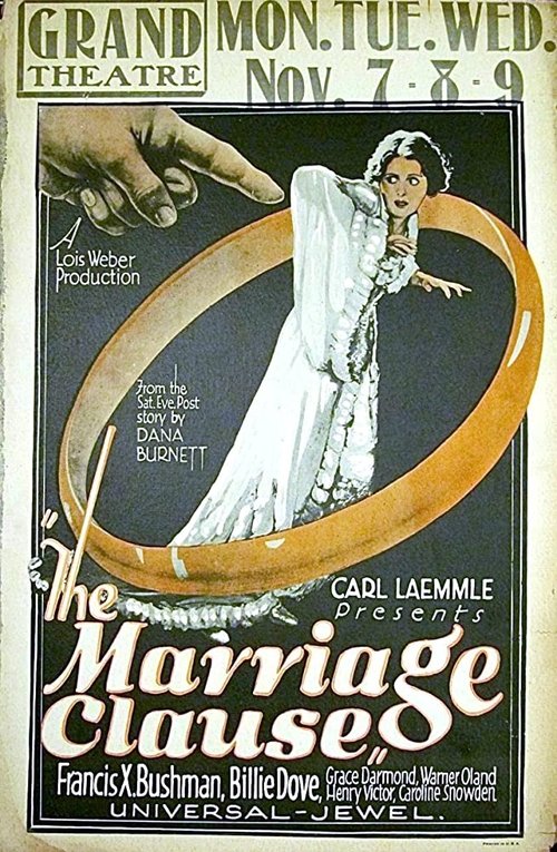The Marriage Clause movie poster