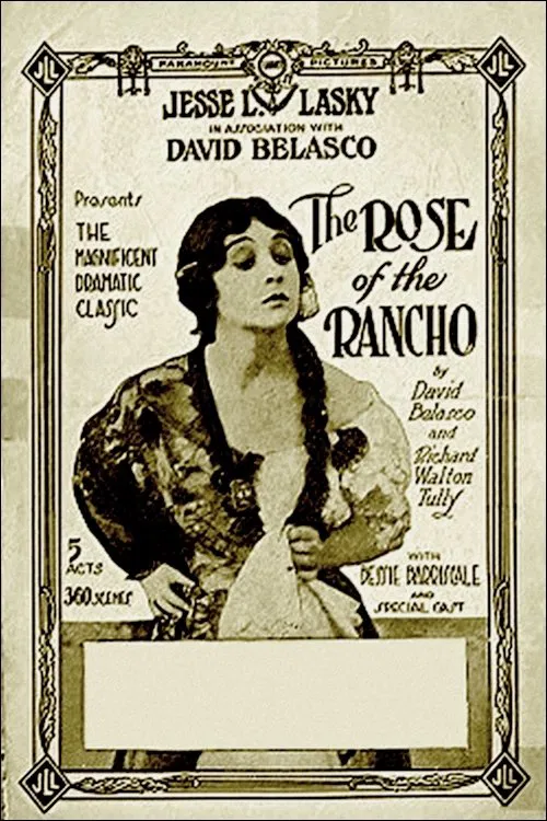 The Rose of the Rancho movie poster