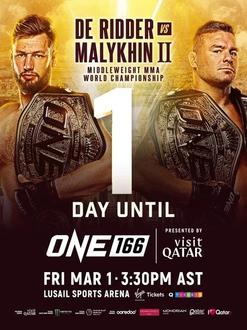 ONE 166: Qatar movie poster