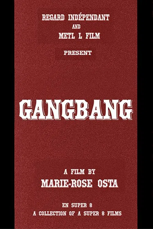 Gangbang movie poster