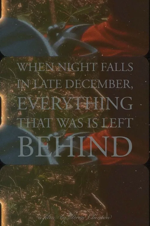 Poster do filme When Night Falls in Late December, Everything That Was is Left Behind