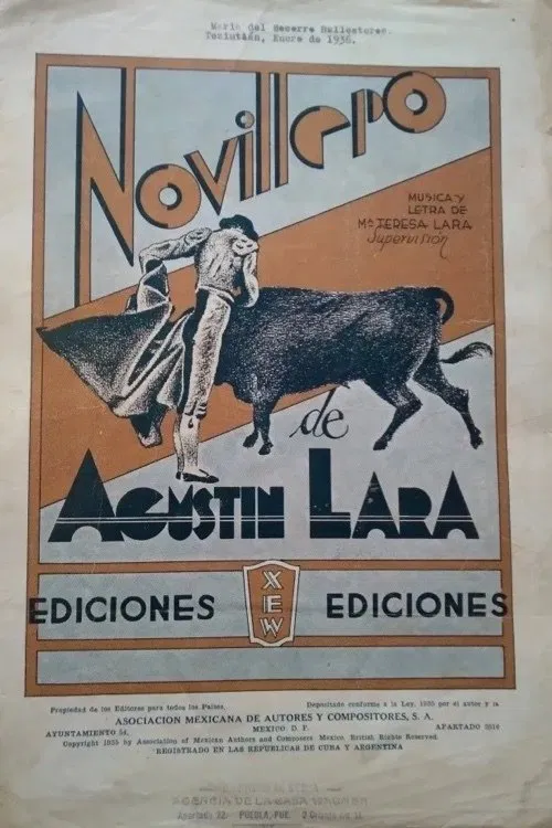 Novillero movie poster