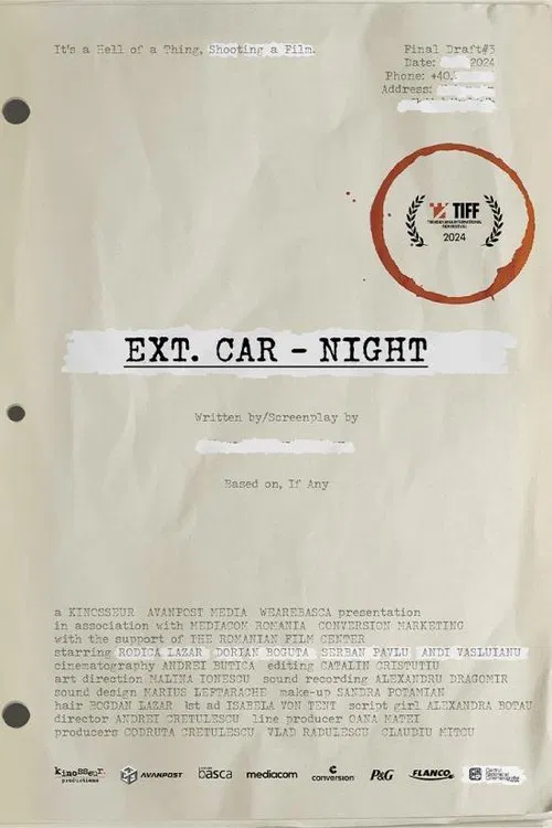 Ext. Car. Night movie poster