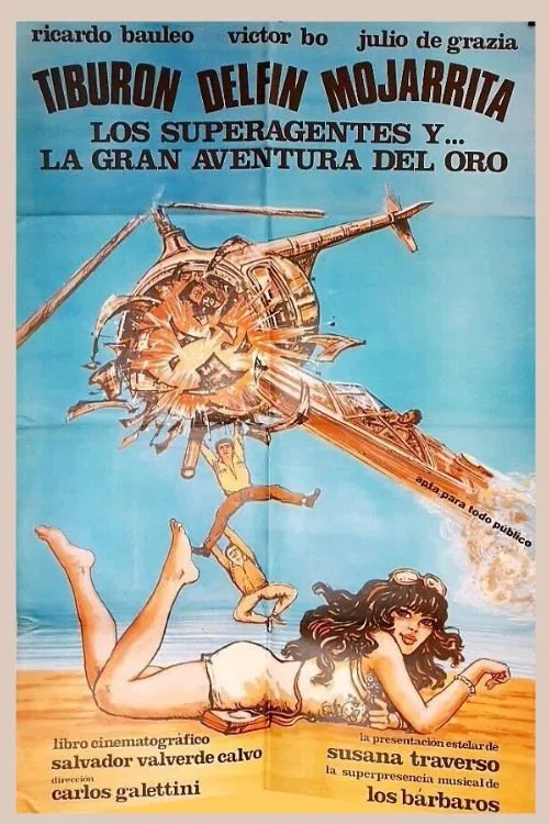Los superagentes y la gran aventura del oro movie poster