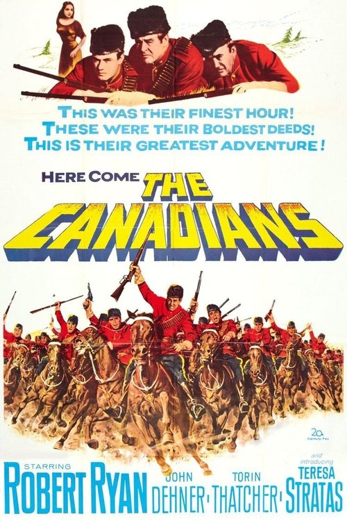 The Canadians movie poster