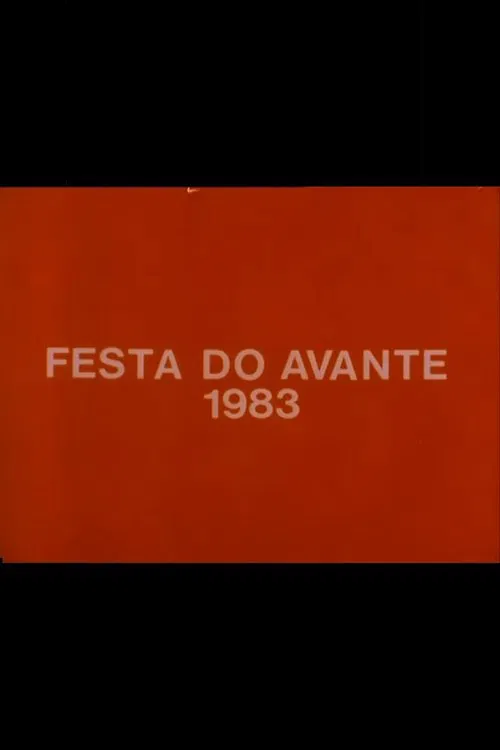 Festa do Avante! 1983 movie poster
