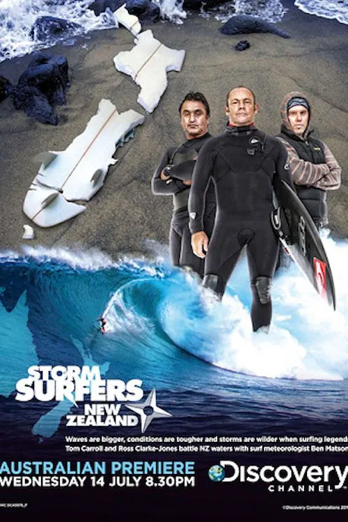 Storm Surfers: New Zealand movie poster