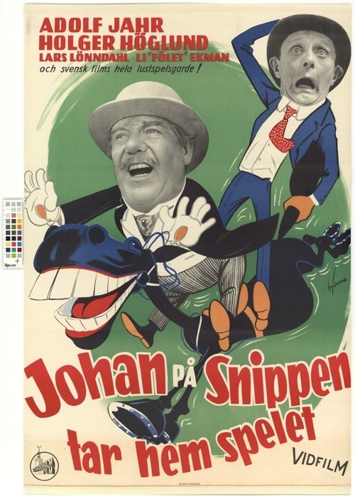 Johan på Snippen tar hem spelet movie poster