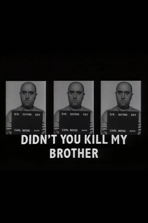 Poster do filme Didn't You Kill My Brother?