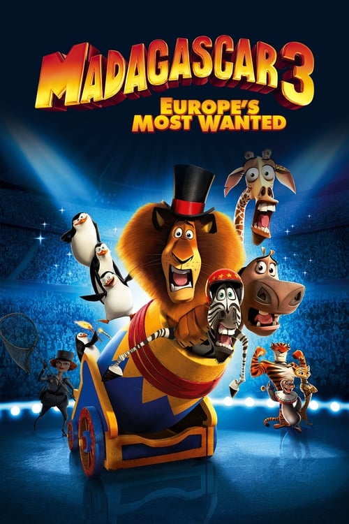 Madagascar 3: Europe's Most Wanted movie poster