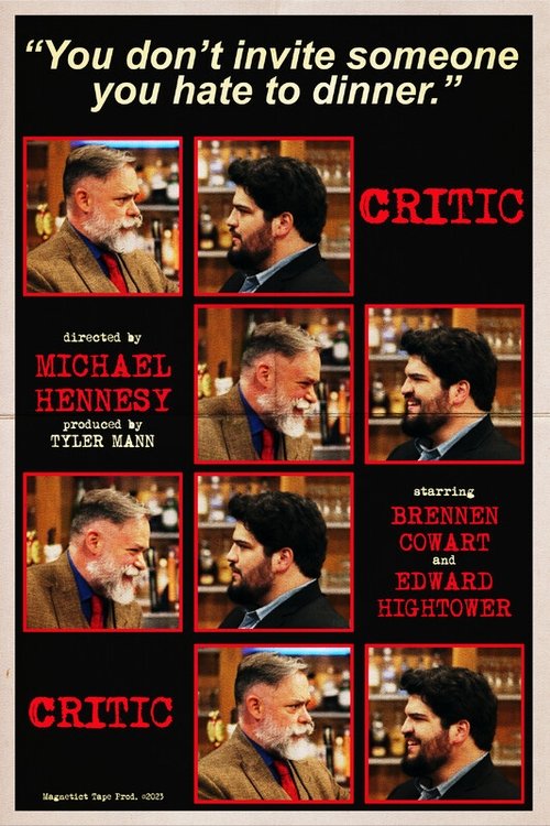 Critic movie poster