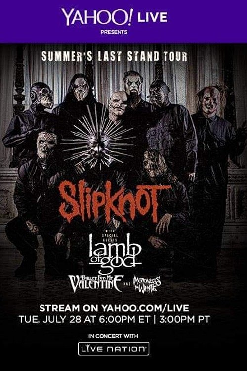 Slipknot - Live at DTE Energy Music Theatre 2015 movie poster