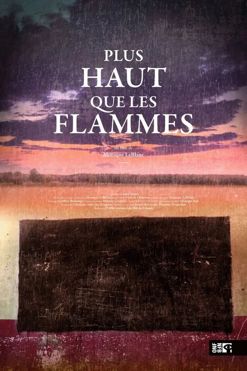 Plus haut que les flammes movie poster