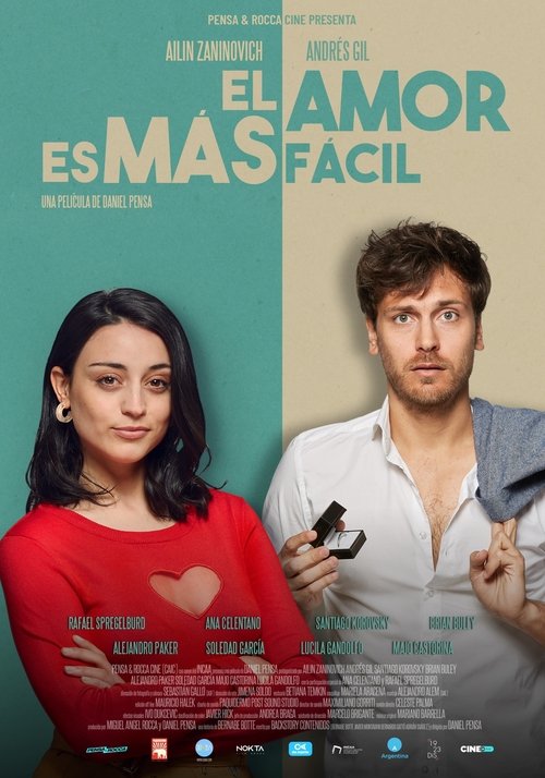 El amor es más fácil movie poster