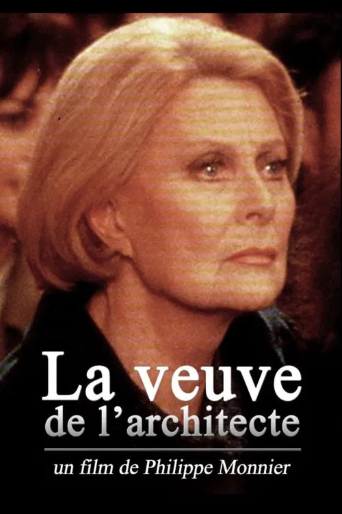 La Veuve de l'architecte movie poster