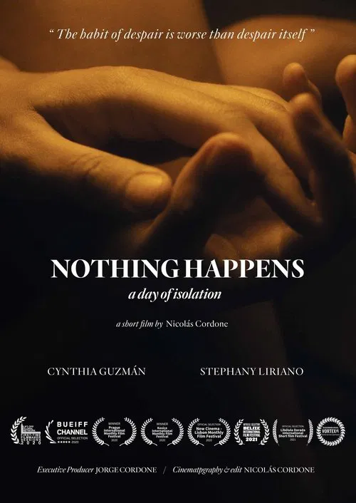 Nothing Happens, a day of isolation movie poster
