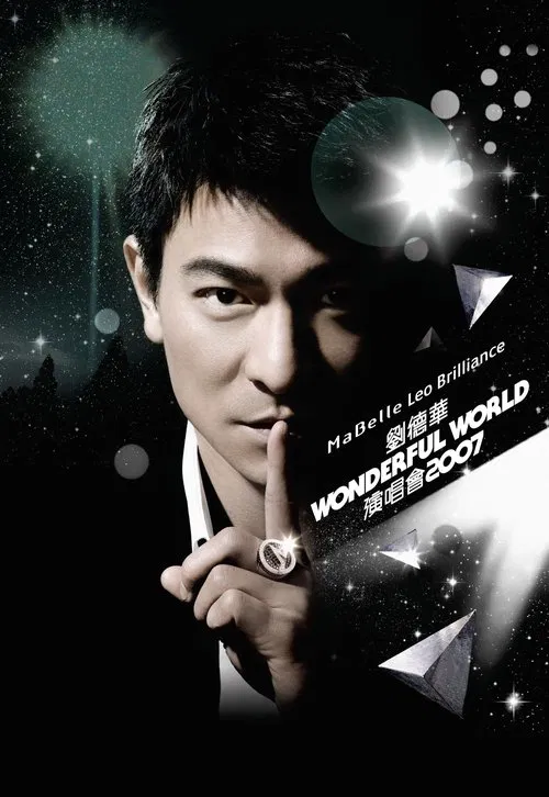 Andy Lau Wonderful World Concert Tour Hong Kong 2007 movie poster