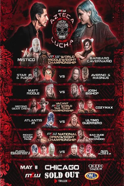 MLW Azteca Lucha 2024 movie poster