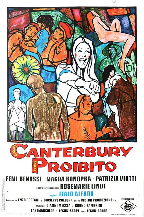 Canterbury proibito movie poster