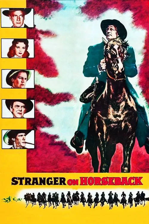 Stranger on Horseback movie poster
