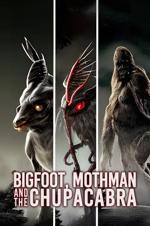 Bigfoot, Mothman and the Chupacabra movie poster