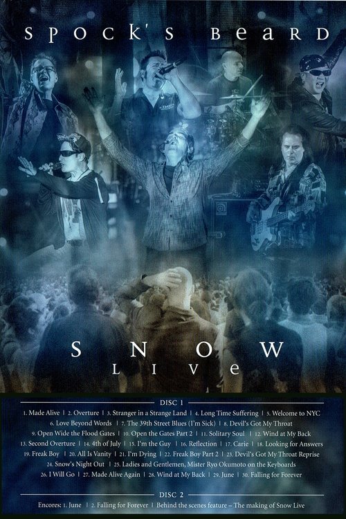 Spock's Beard: Snow Live movie poster