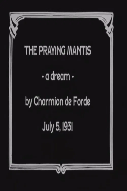 The Praying Mantis movie poster