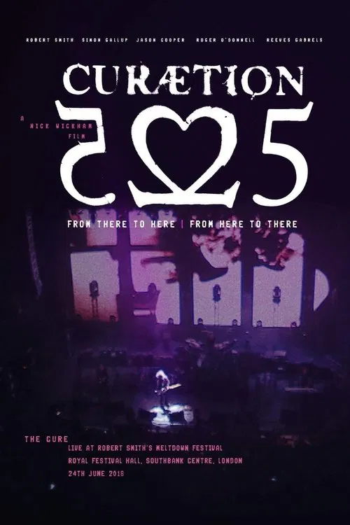 The Cure - CURÆTION-25: From There to Here | From Here to There movie poster