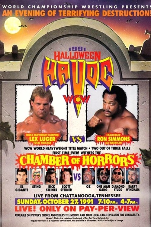 WCW Halloween Havoc '91 movie poster