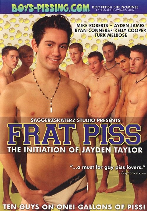 Frat Piss the Initiation of Jayden Taylor movie poster