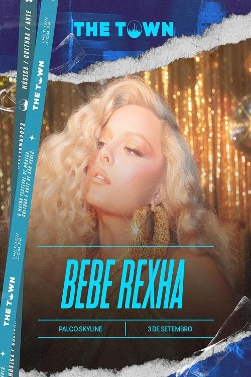 Bebe Rexha The Town 2023 movie poster