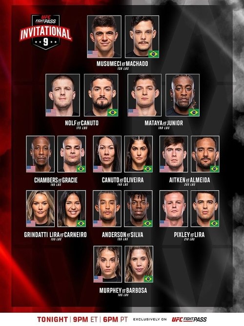 UFC Fight Pass Invitational 9 movie poster