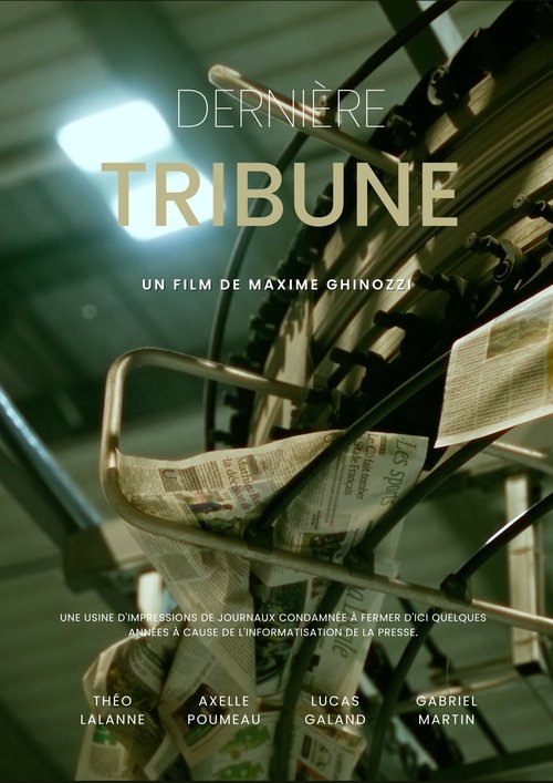 Dernière Tribune movie poster