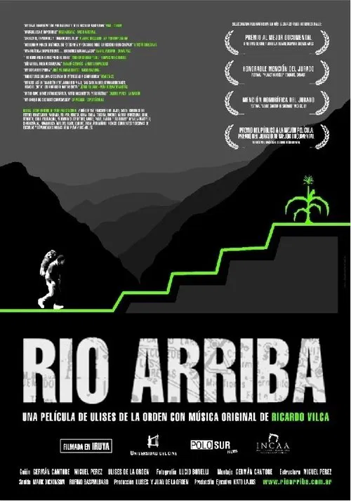 Río arriba movie poster
