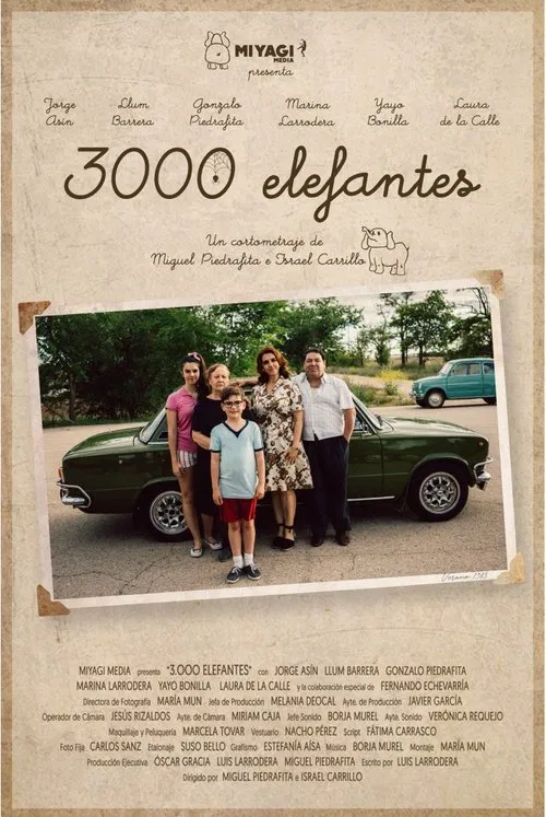 3000 elefantes movie poster