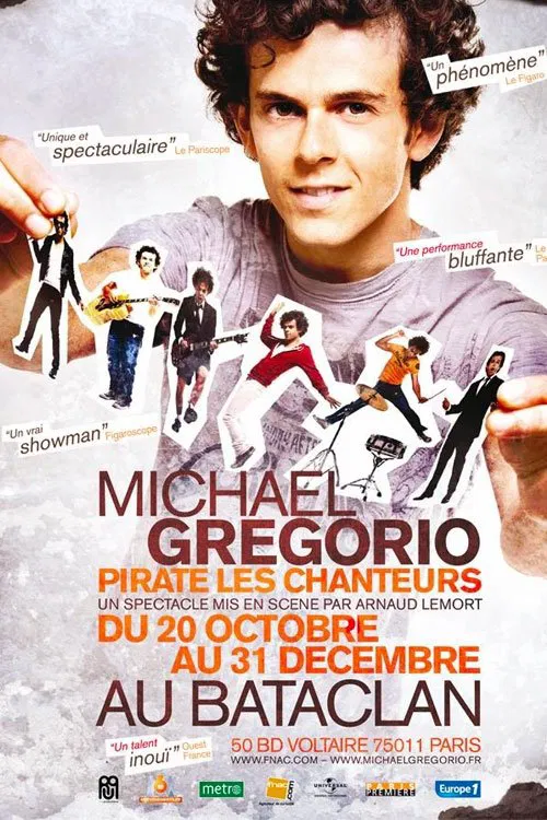 Michaël Gregorio pirate les chanteurs movie poster