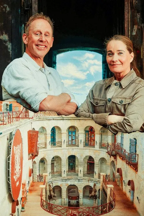 Fångarna på fortet tv show poster