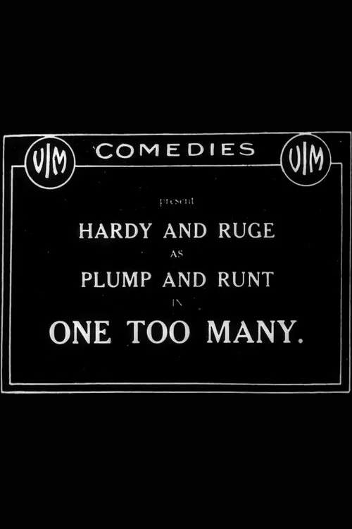 One Too Many movie poster