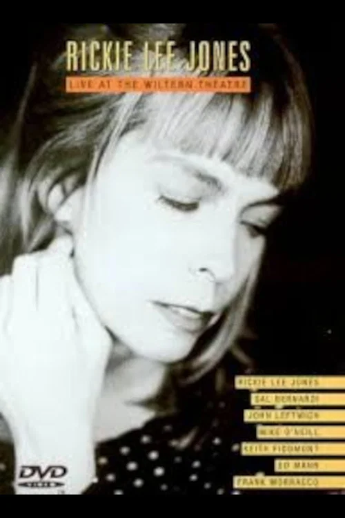 Rickie Lee Jones ‎– Live At The Wiltern Theatre movie poster
