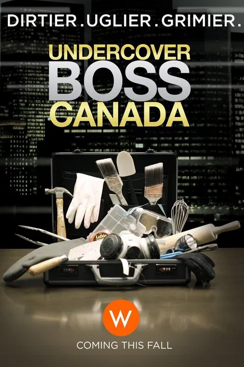 Undercover Boss Canada tv show poster