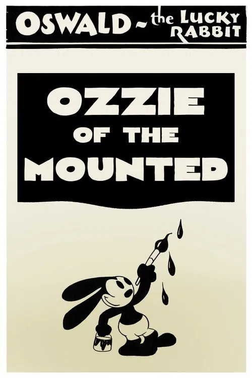 Ozzie of the Mounted movie poster