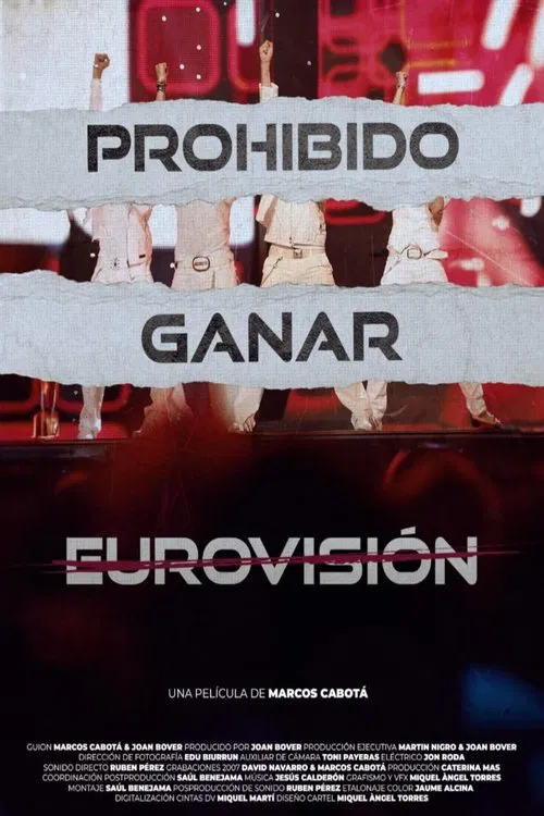 Poster do filme Prohibido ganar Eurovisión