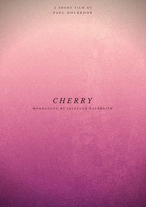 Cherry movie poster