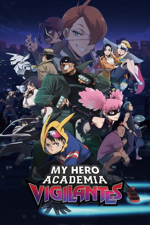 Poster da série My Hero Academia: Vigilantes