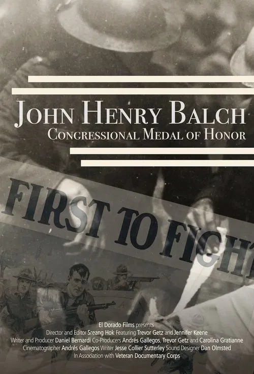 Poster do filme John Henry Balch:  Congressional Medal of Honor